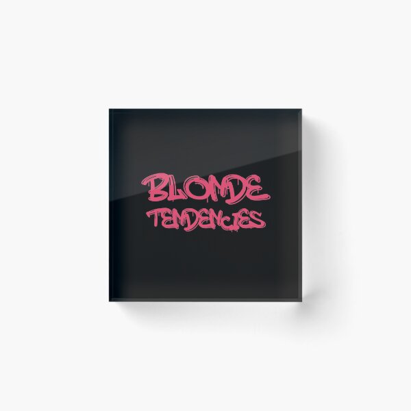 Item preview, Blonde Tendencies. Pink Graffiti  Print. Sarcastic Humor designed and sold by luvmhykdesigns.