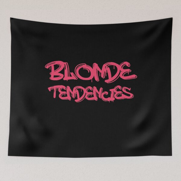 Item preview, Blonde Tendencies. Pink Graffiti  Print. Sarcastic Humor designed and sold by luvmhykdesigns.