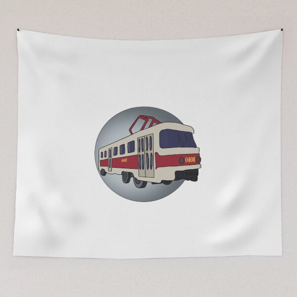 Item preview, Tramway czech / russian, retro streetcar designed and sold by Maria Peresypkina.