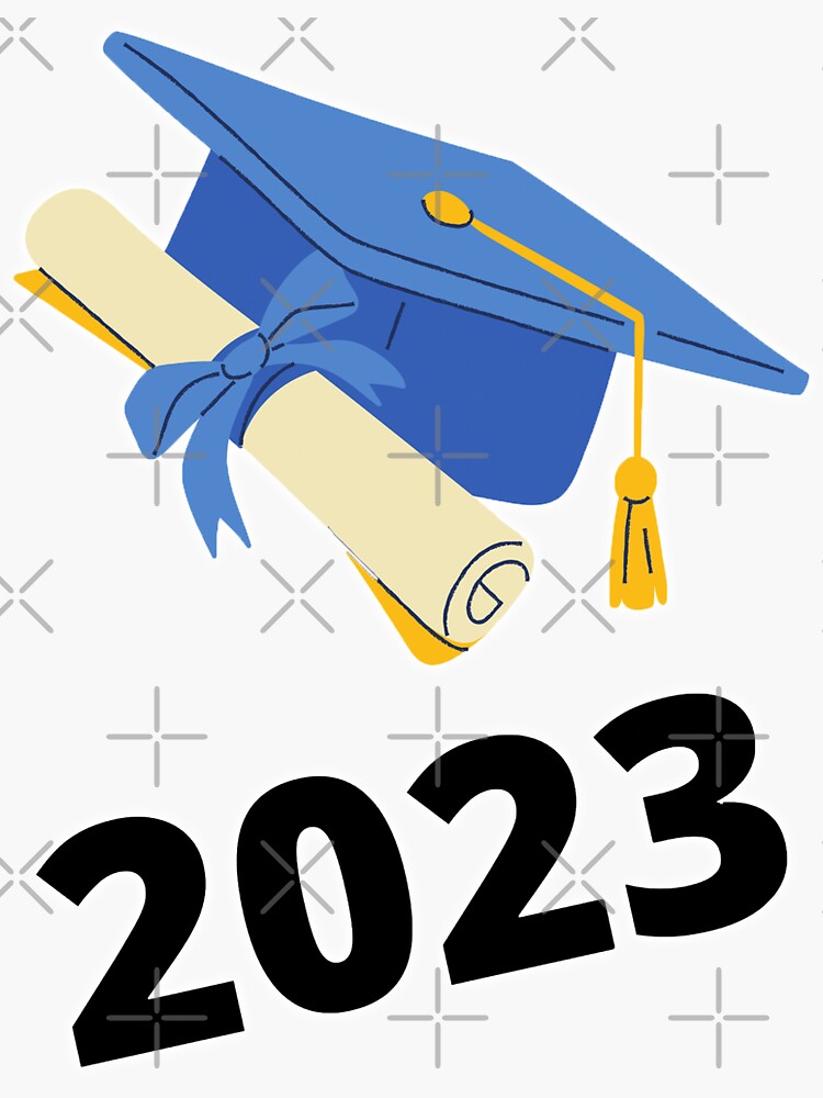 clip art de diploma de graduación 2023