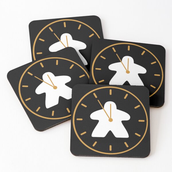 Artikelvorschau, Meeple Uhr entworfen und verkauft von ThatMusicalGirl.