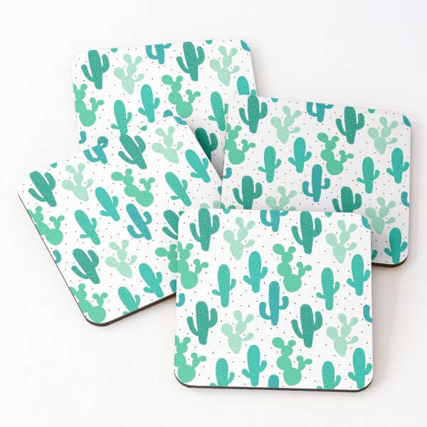 Item preview, Abstract cactus illustration pattern designed and sold by GoDesign1.