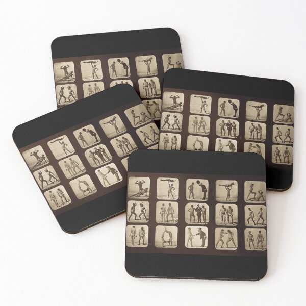 Item preview, Male Athletes Posturing, Muybridge  designed and sold by JuxtaHead.