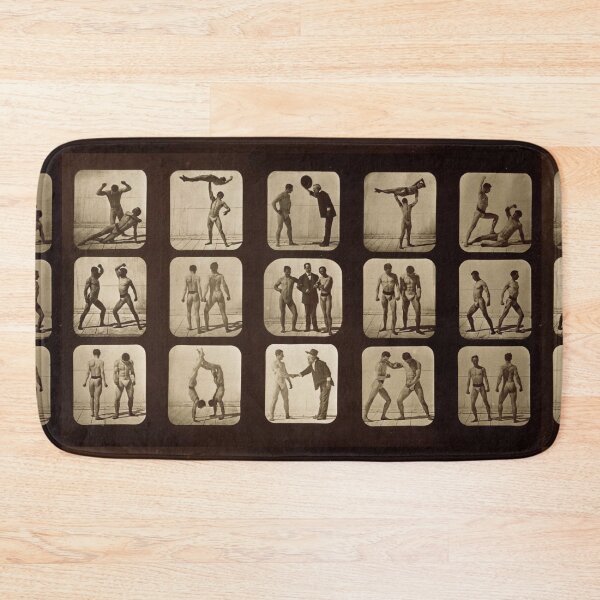 Item preview, Male Athletes Posturing, Muybridge  designed and sold by JuxtaHead.