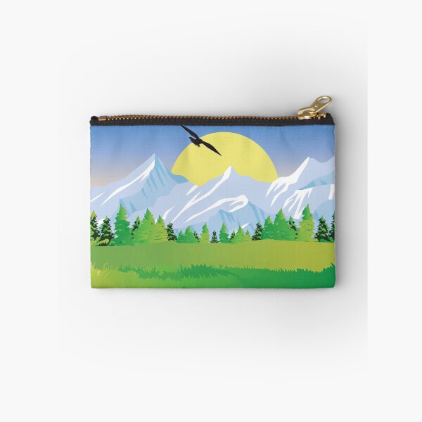 Item preview, Flying Bird in Sunny Winter Landscape designed and sold by Salukeart.