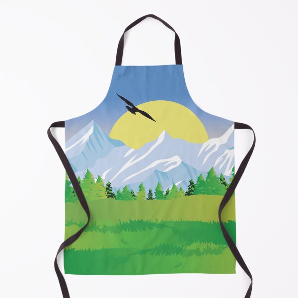 Item preview, Flying Bird in Sunny Winter Landscape designed and sold by Salukeart.