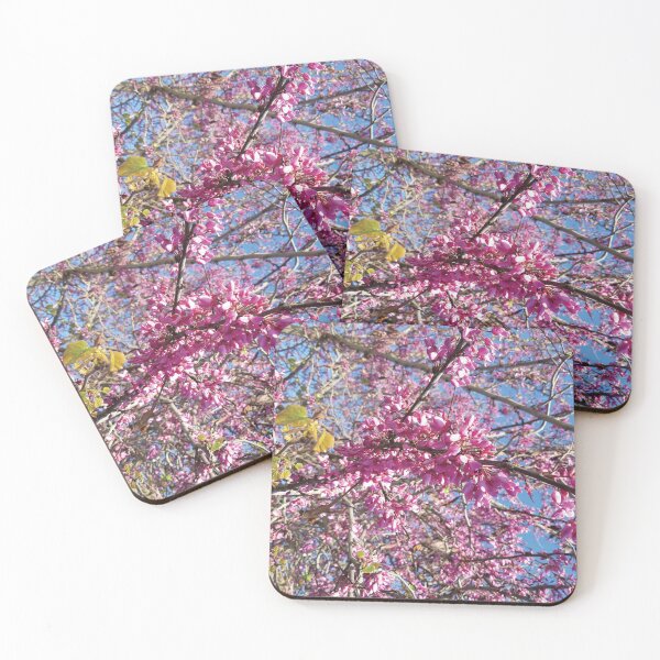 Item preview, Pink flowers on a blue sky designed and sold by CSouissi.