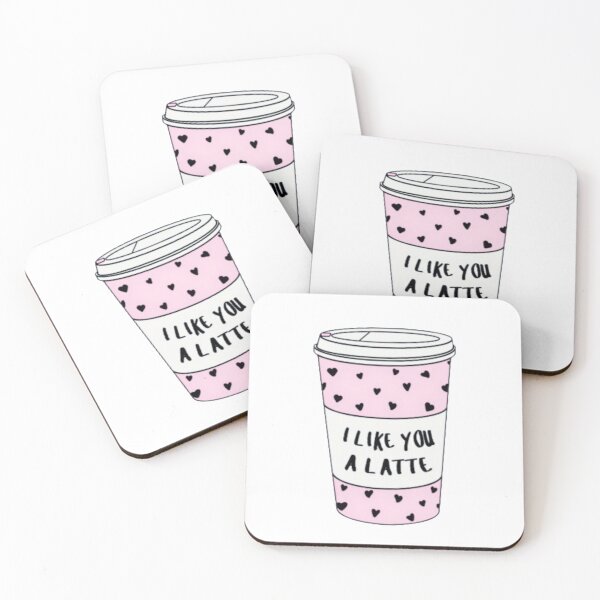 Item preview, I Like You A Latte, coffee love designed and sold by NatiiHerre.