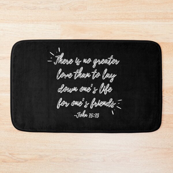 Item preview, There is no greater love (white hollow text) designed and sold by Grace Feucht.