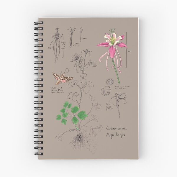 Item preview, Columbine Botanical-tan designed and sold by mernstw.