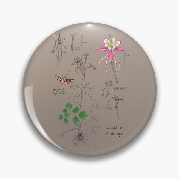 Item preview, Columbine Botanical-tan designed and sold by mernstw.