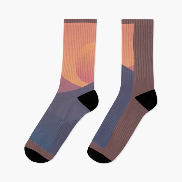 Item preview, Abstract mountain sunset! designed and sold by Byoudesigns.