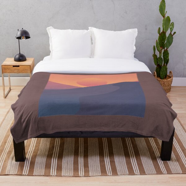 Artikelvorschau, Abstrakter Bergsonnenuntergang! entworfen und verkauft von Byoudesigns.