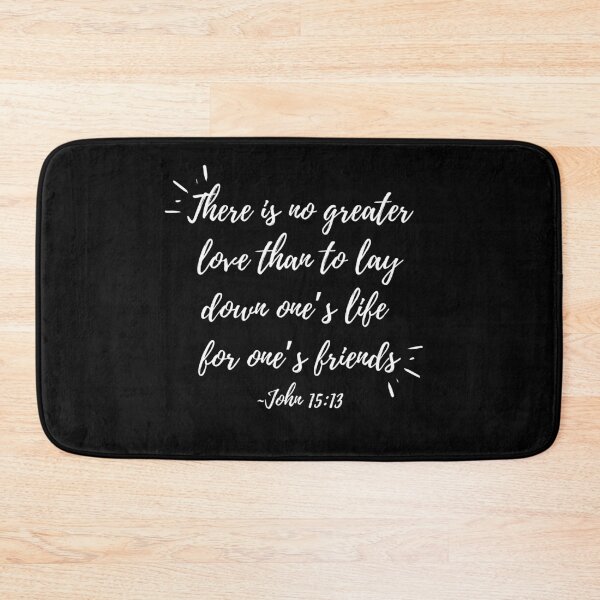 Item preview, There is no greater love (white text) designed and sold by Grace Feucht.