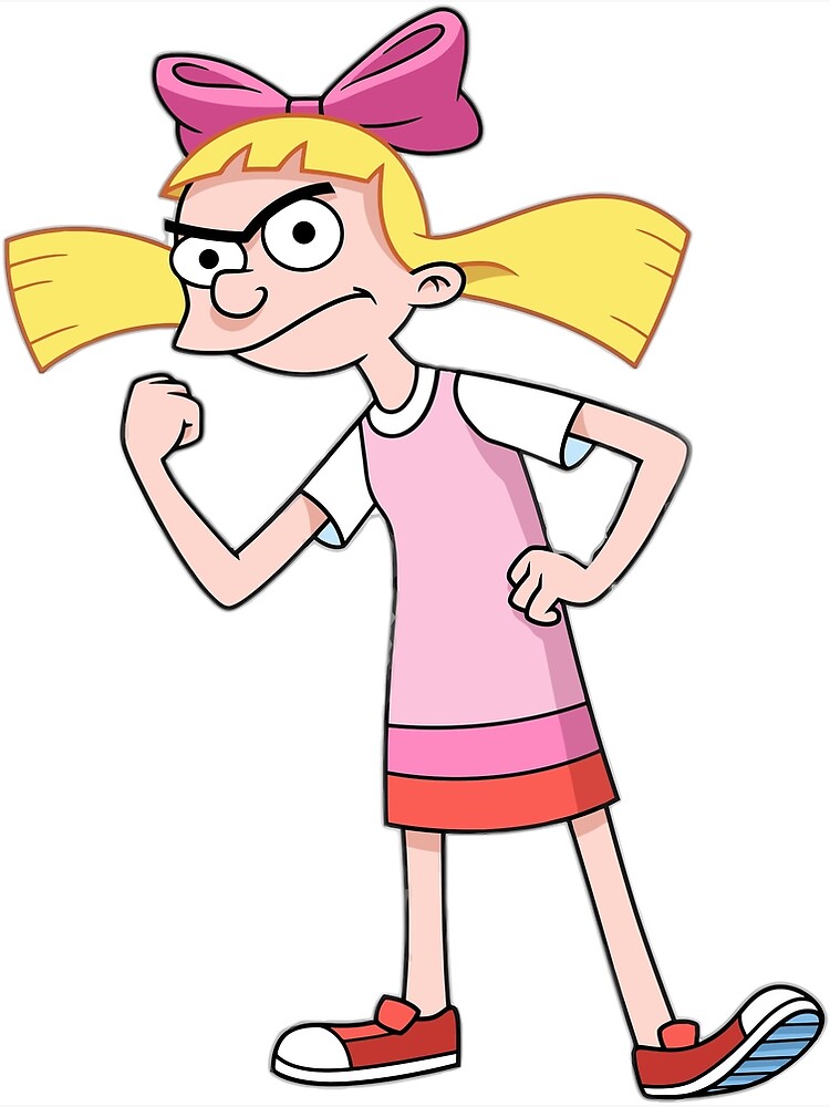Lámina fotográfica «Helga G Pataki de Hey Arnold Cartoon Pink Blonde ...