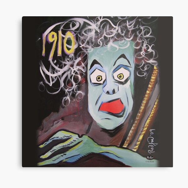 "Frankenstein 1910" by Mark Redfield Metal Print