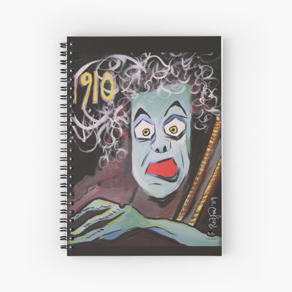 "Frankenstein 1910" by Mark Redfield Spiral Notebook