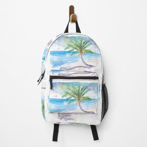 Item preview, Big Palm For Dreaming Away On A White Caribbean Beach designed and sold by artshop77.