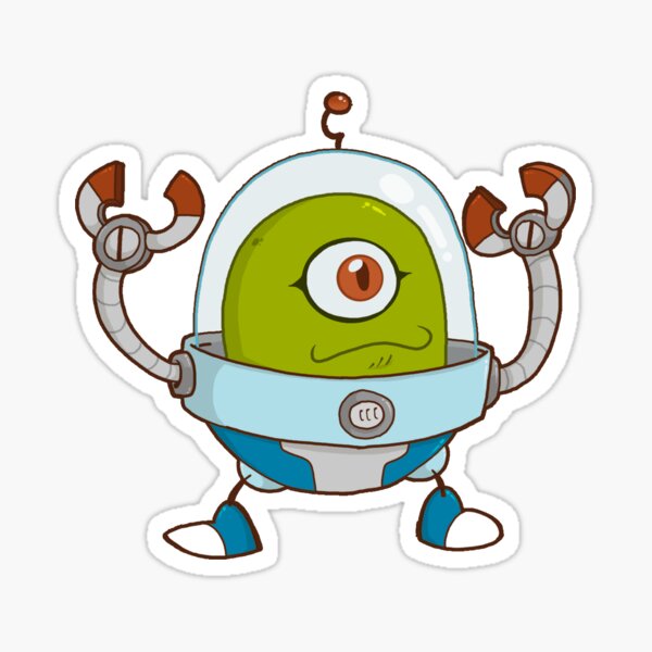 Geribot Blueberry Sticker
