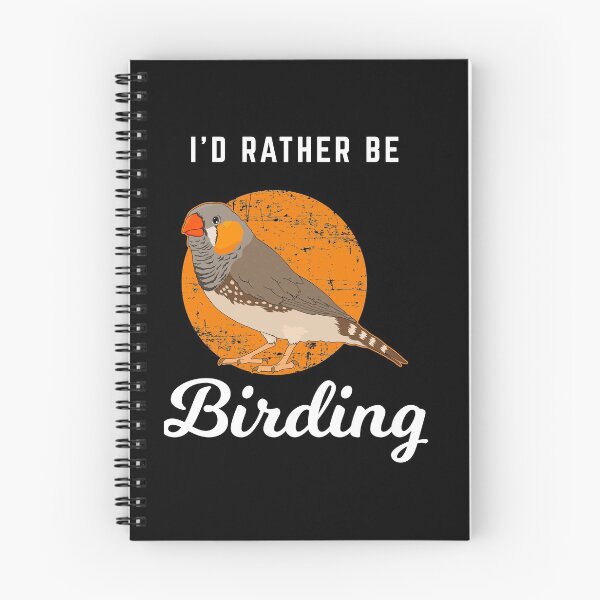 Item preview, Birding Birdwatching Zebra Finch Bird print designed and sold by jakehughes2015.