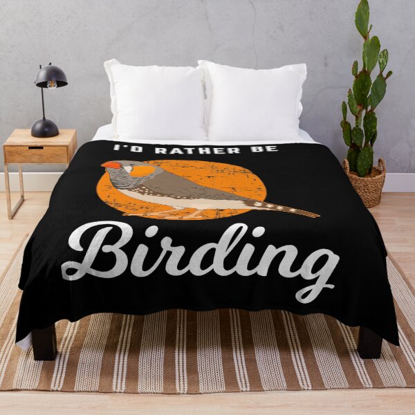 Item preview, Birding Birdwatching Zebra Finch Bird print designed and sold by jakehughes2015.