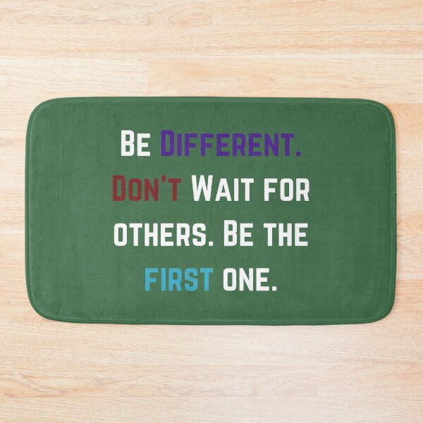 Item preview, Be Different/Do It Motivation designed and sold by ShaunSandhu.