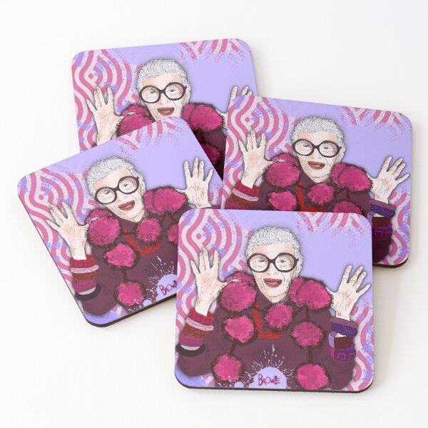 Item preview, Greetings from Iris Apfel  designed and sold by Carlos-H-Reis.