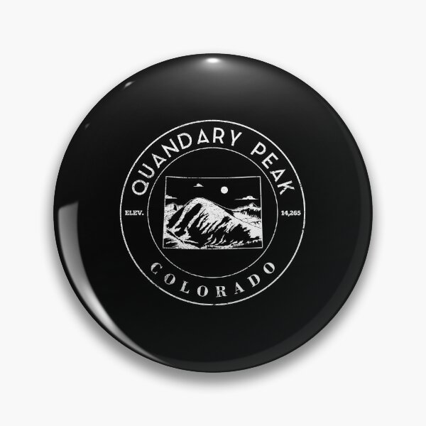 Item preview, Colorado Mountain State Shape Hiking Quandary Peak product designed and sold by jakehughes2015.