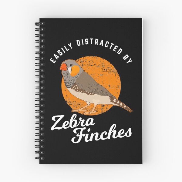 Item preview, Birding Birdwatching Easily Distracted By Zebra Finches graphic designed and sold by jakehughes2015.