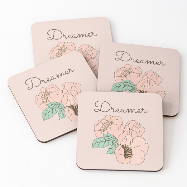 Item preview, Dreamer with Peach Flowers designed and sold by NaomiBalog.