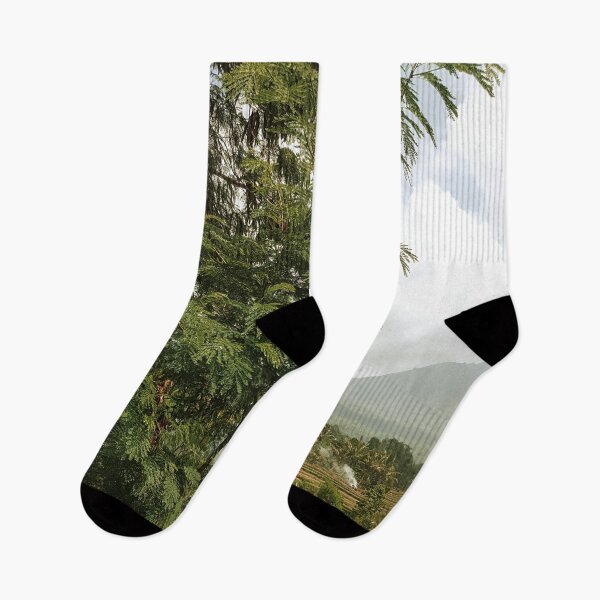 Item preview, Greenery tree leaves and mountains designed and sold by SandShopDesigns.