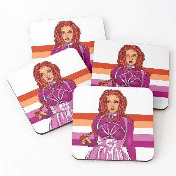 Item preview, Lesbian Pride Medusa designed and sold by JustHarrie.