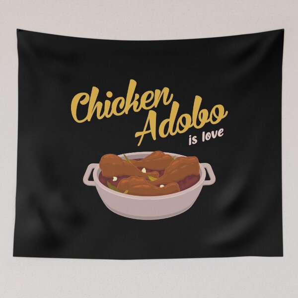 Artikelvorschau, Lustiger philippinischer Essensliebhaber Huhn Adobo ist Liebesprodukt entworfen und verkauft von jakehughes2015.