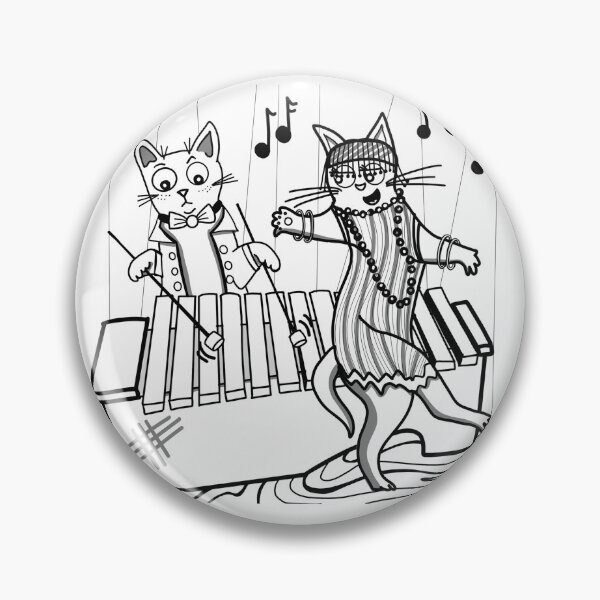 Item preview, X is for Xylophone Cat designed and sold by BeastlyCat.