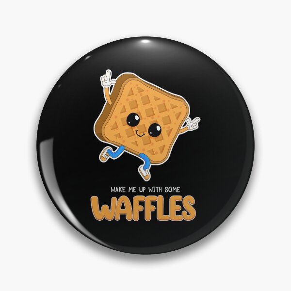 Item preview, Funny Breakfast Wake Me Up With Some Waffles graphic designed and sold by jakehughes2015.