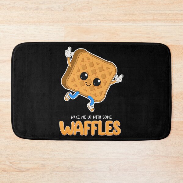 Item preview, Funny Breakfast Wake Me Up With Some Waffles graphic designed and sold by jakehughes2015.