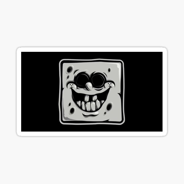 Sponge Bob Sticker For Sale By Rapidboil Redbubble 4873