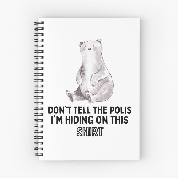 Item preview, Polar bear meme hiding from police designed and sold by Live  Today.