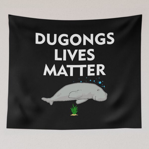 Item preview, Sea Cow Lover Dugong Lives Matter print designed and sold by jakehughes2015.