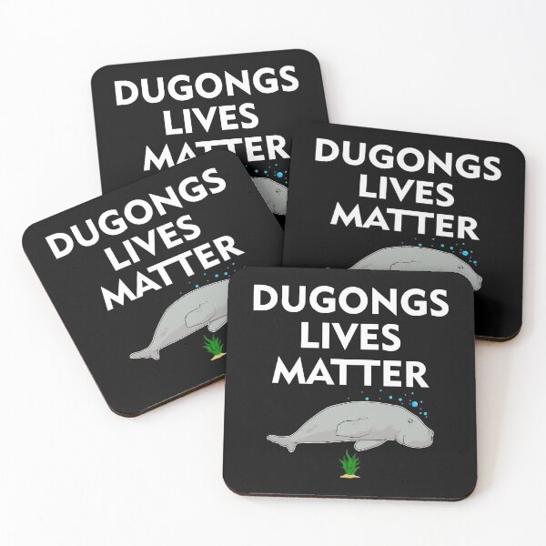 Item preview, Sea Cow Lover Dugong Lives Matter print designed and sold by jakehughes2015.