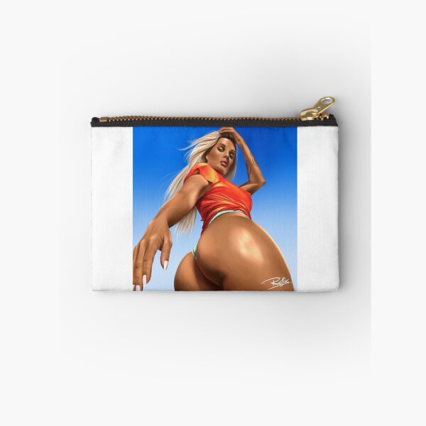 Item preview, Blonde Girl With Red Shirt Summer designed and sold by reinehak.