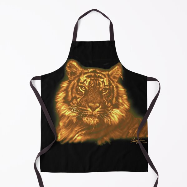 Item preview, The Glowing Tiger designed and sold by bolodojo.