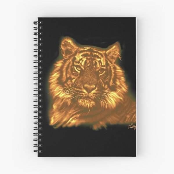 Item preview, The Glowing Tiger designed and sold by bolodojo.