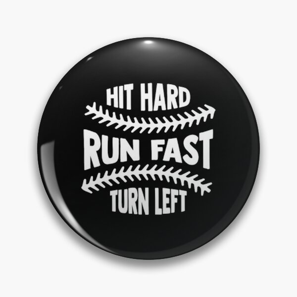 Item preview, hit hard run fast turn left designed and sold by JuttaMuller.