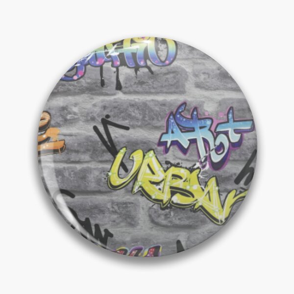 Item preview, Grey Graffiti brick designed and sold by WearWolfDesigns.