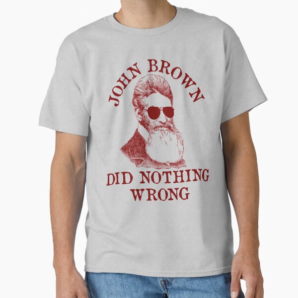 Vista previa del artículo con la obra «John Brown no hizo nada malo: gafas de sol, histórico, meme, izquierdista, socialista», diseñado y vendido por SpaceDogLaika.