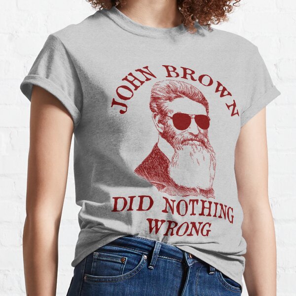 Vista previa del artículo con la obra «John Brown no hizo nada malo: gafas de sol, histórico, meme, izquierdista, socialista», diseñado y vendido por SpaceDogLaika.