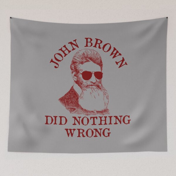 Item preview, John Brown Did Nothing Wrong - Sunglasses, Historical, Meme, Leftist, Socialist designed and sold by SpaceDogLaika.