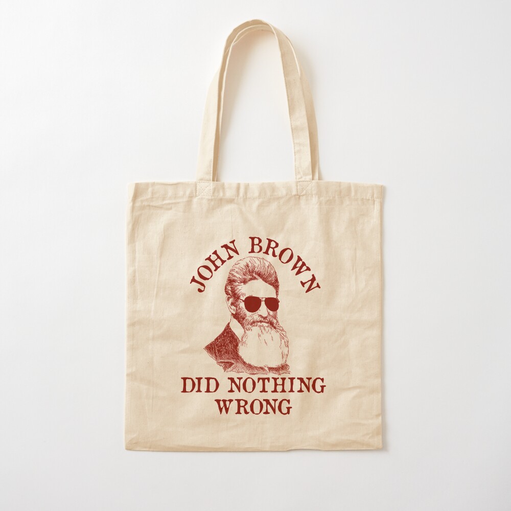 John Brown Did Nothing Wrong - Sunglasses, Historical, Meme, Leftist, Socialist Pin