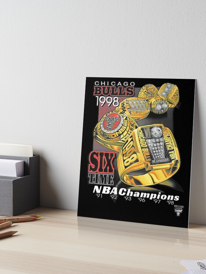 6 TIME NBA CHAMPION 91-92-93-96-97-98